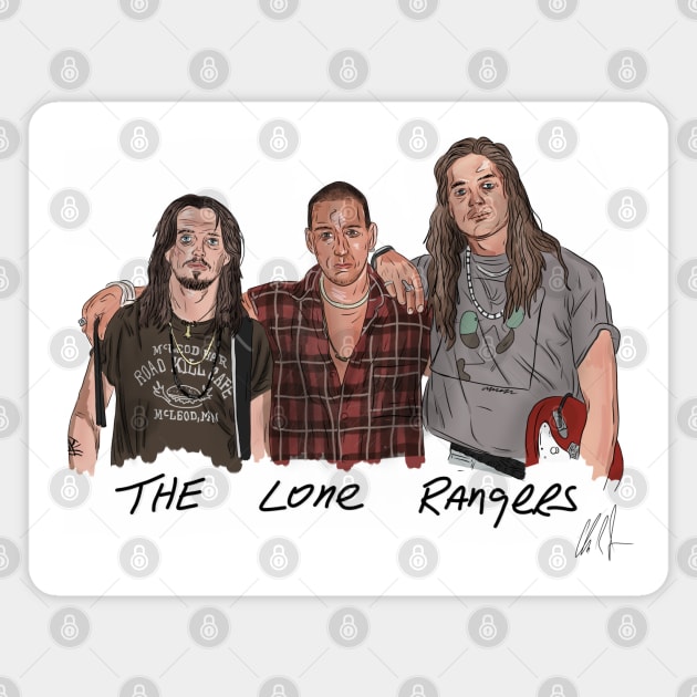 Airheads: The Lone Rangers Magnet by 51Deesigns